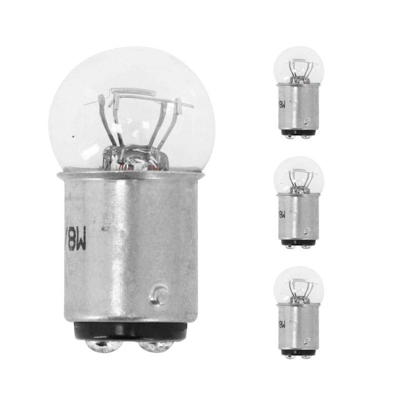 STR-808.60/WH Lampadina (x4) 12V - 23/8W BAY15D (P23/8W) bianco