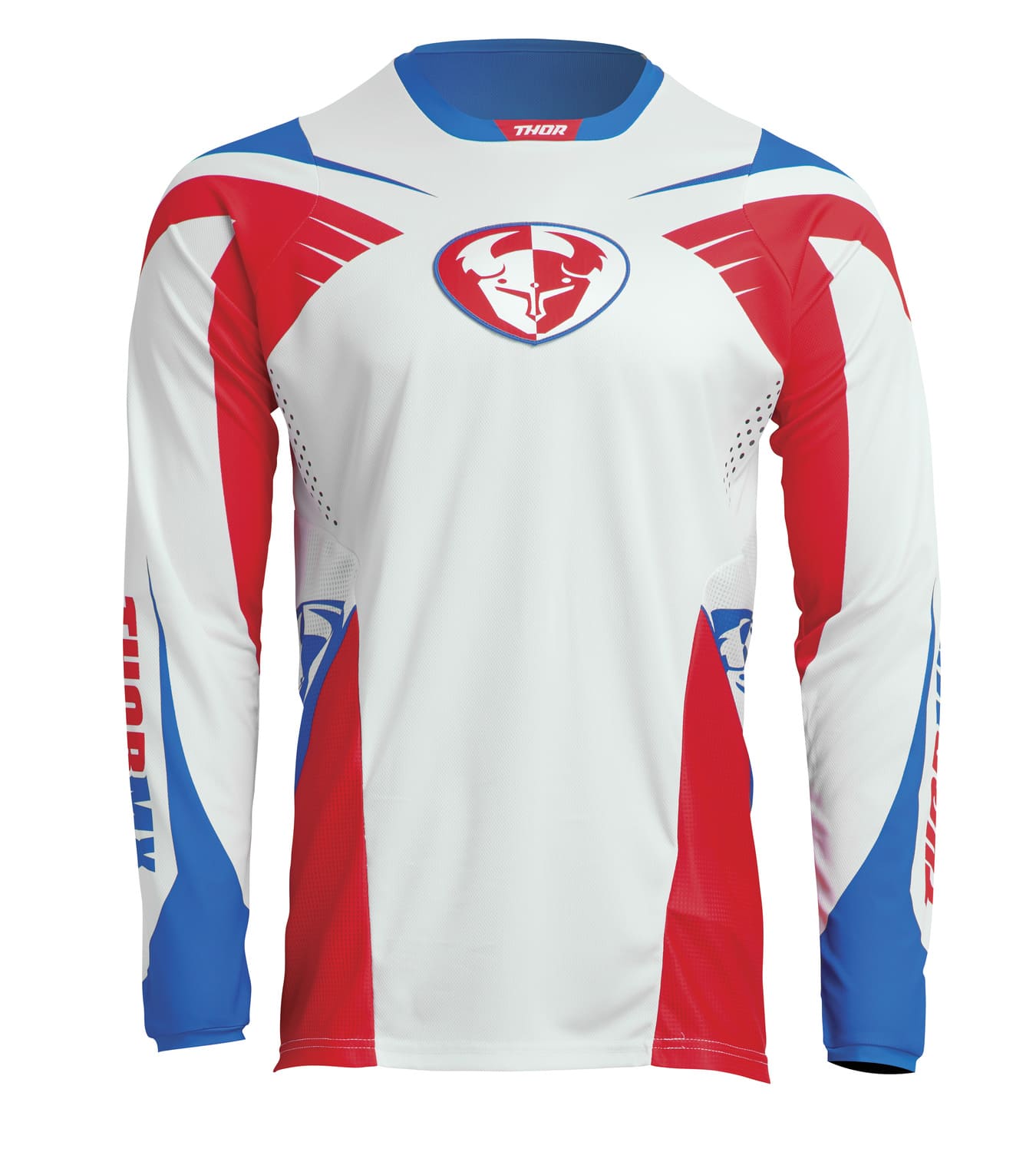 TH29106917 Maglia cross Thor Pulse 04 Limited Edition rosso / bianco / blu 3XL