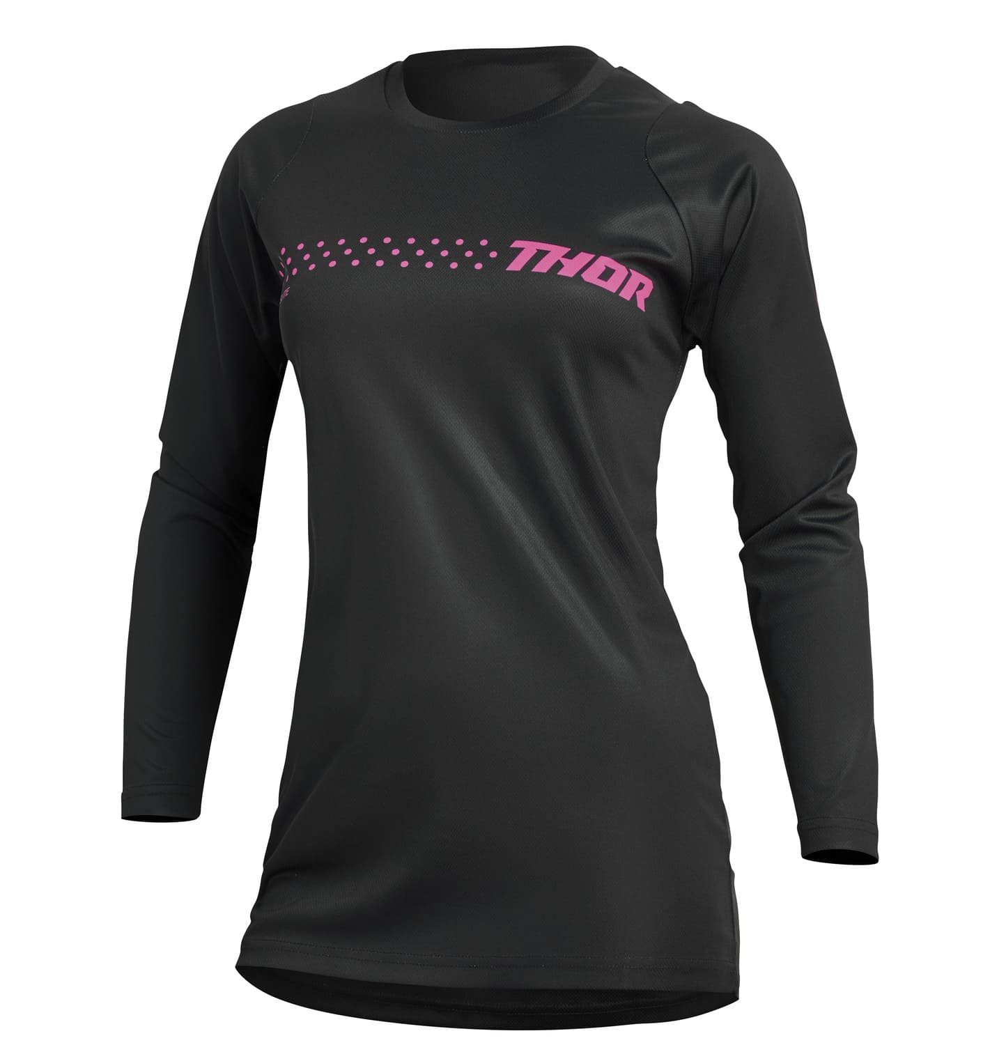 TH29110251 Maglia cross Thor donne Sector Minimal nero / rosa fluo XL