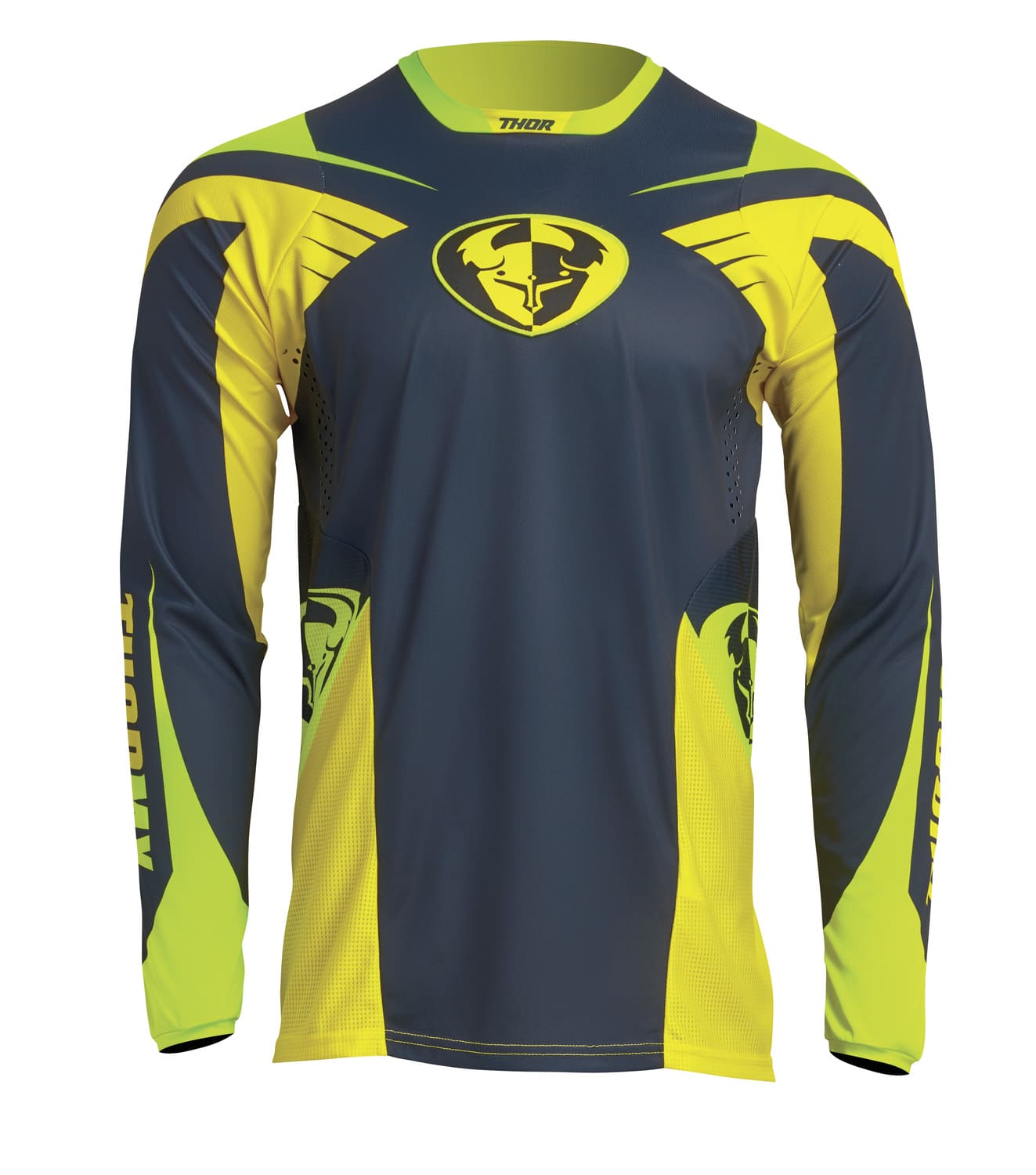 TH29106911 Maglia cross Thor Pulse 04 Limited Edition blu notte / lime 3XL