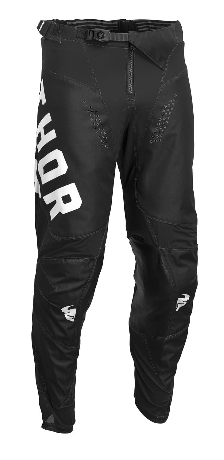 TH29019971 Pantaloni cross Thor Pulse Vapor nero / bianco 44