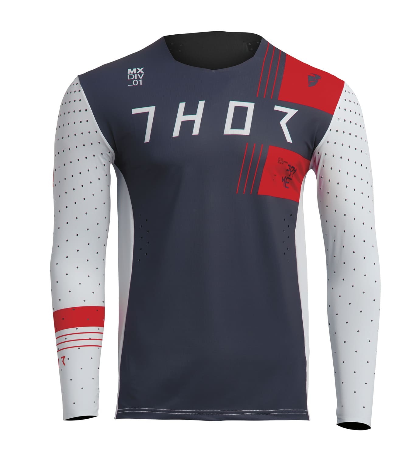 TH29106934 Thor Prime Strike Cross Jersey Midnight Blue / Red XXL