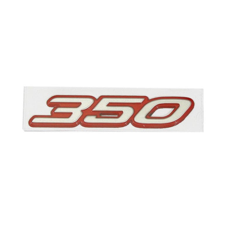 OE-PIA2H002601 Adesivo logo "350" - ricambio originale Piaggio MP3 350cc