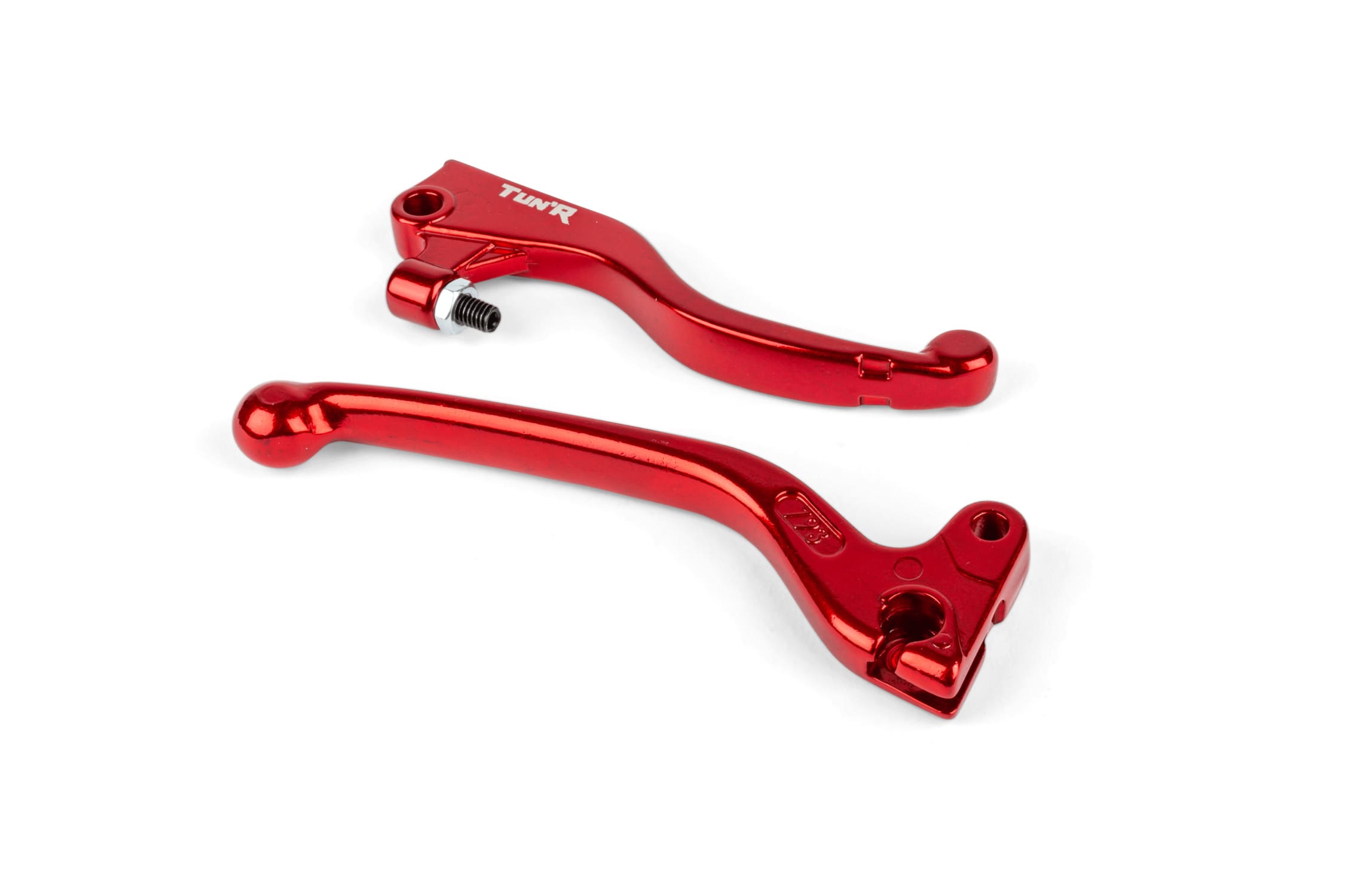 CGN497268 Brake / Clutch Levers(x2) red Rieju MRT 50cc from 2011