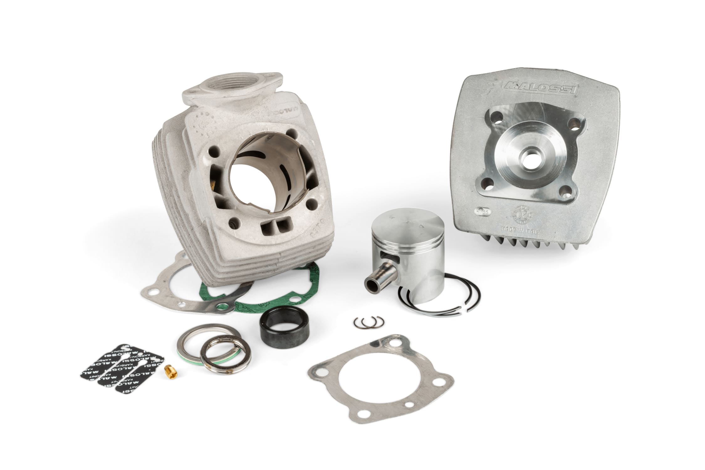 M318388/K1 Malossi 70cc aluminium cylinder kit d.45.5mm Peugeot 103 AC without decompression