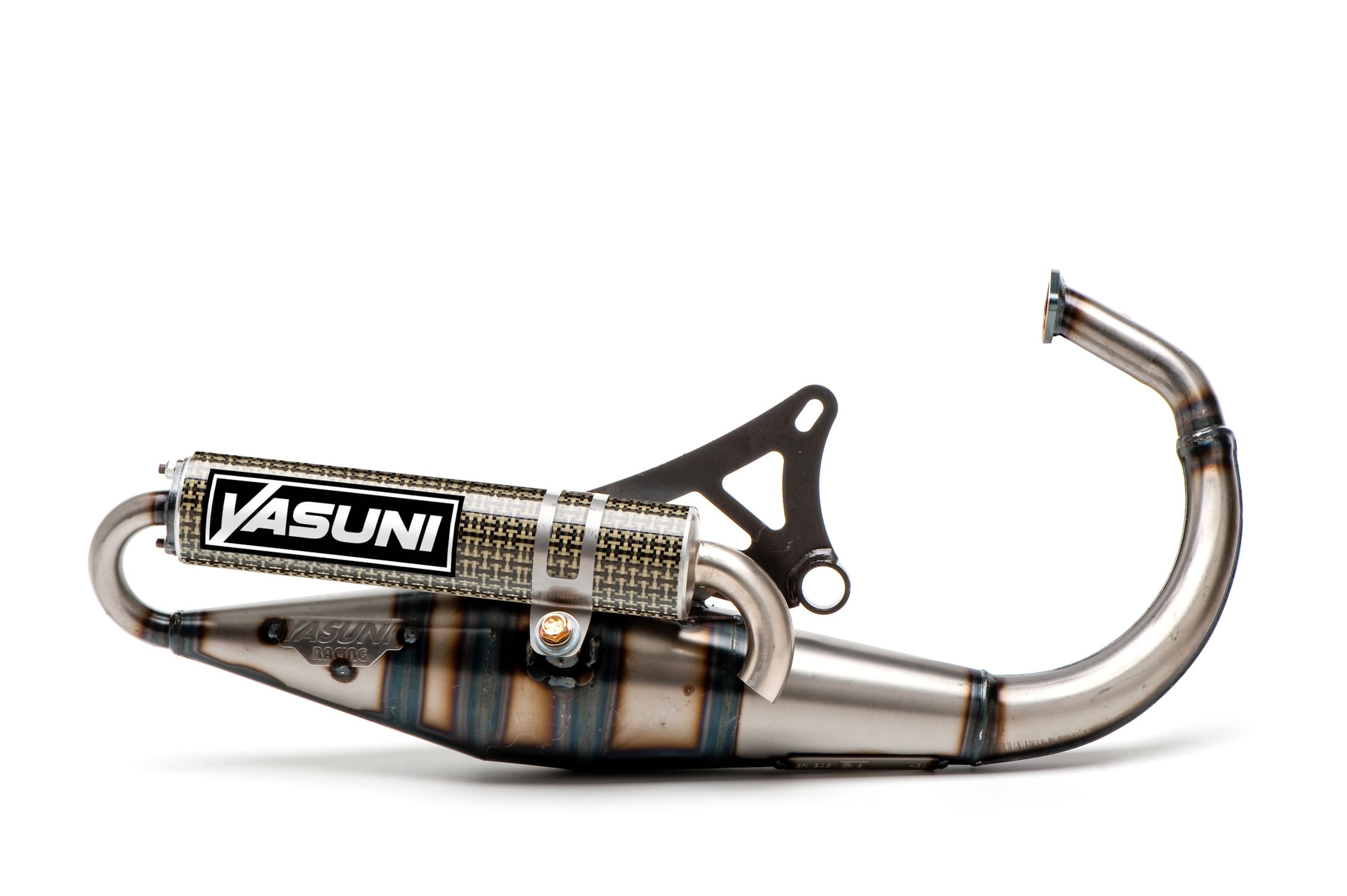 YAS306CK Yasuni Scooter Z muffler, vertical Minarelli, kevlar