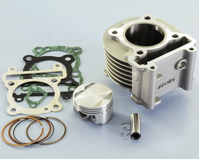 P166.0114 Polini 158cc aluminium cylinder kit D.59mm Yamaha Cygnus 125