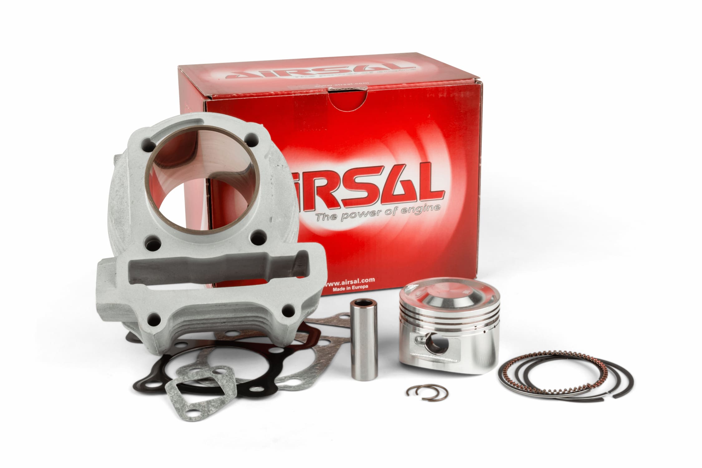 C02350150 Airsal Alu Sport Cylinder Kit 81.3cc d.50mm GY6 / Kymco 4 stroke