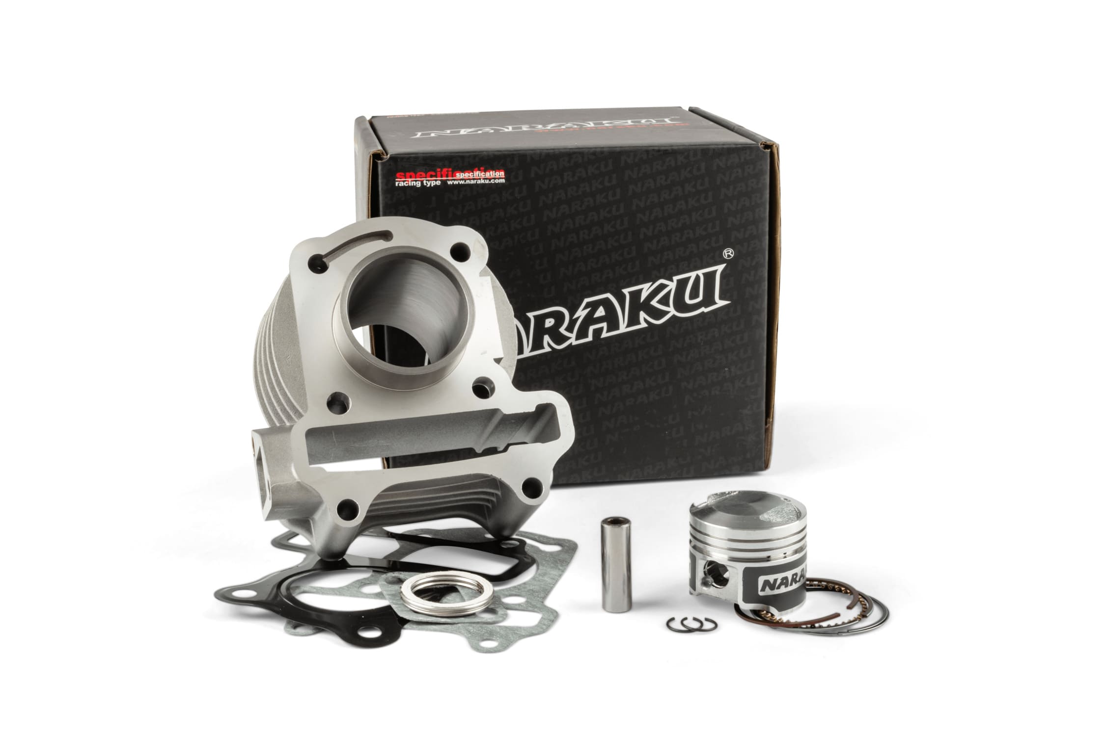 NK103.06 Naraku 50cc 39mm Cylinder Kit Peugeot Django / Kisbee / Streetzone 50cc 4T