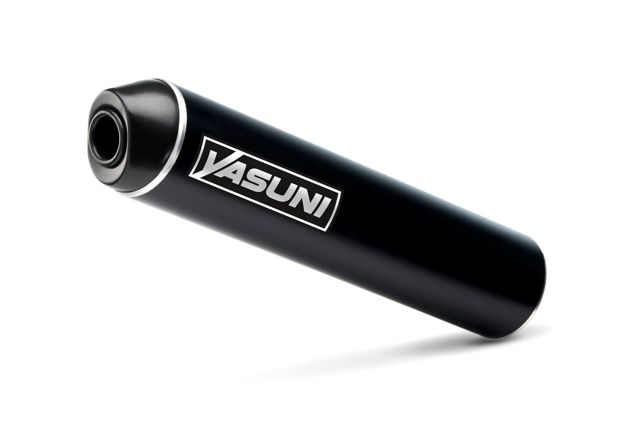 YAS-SIL034BXRI Yasuni Max Series Alu silencer black left hand drive motorcycle gearbox 50cc