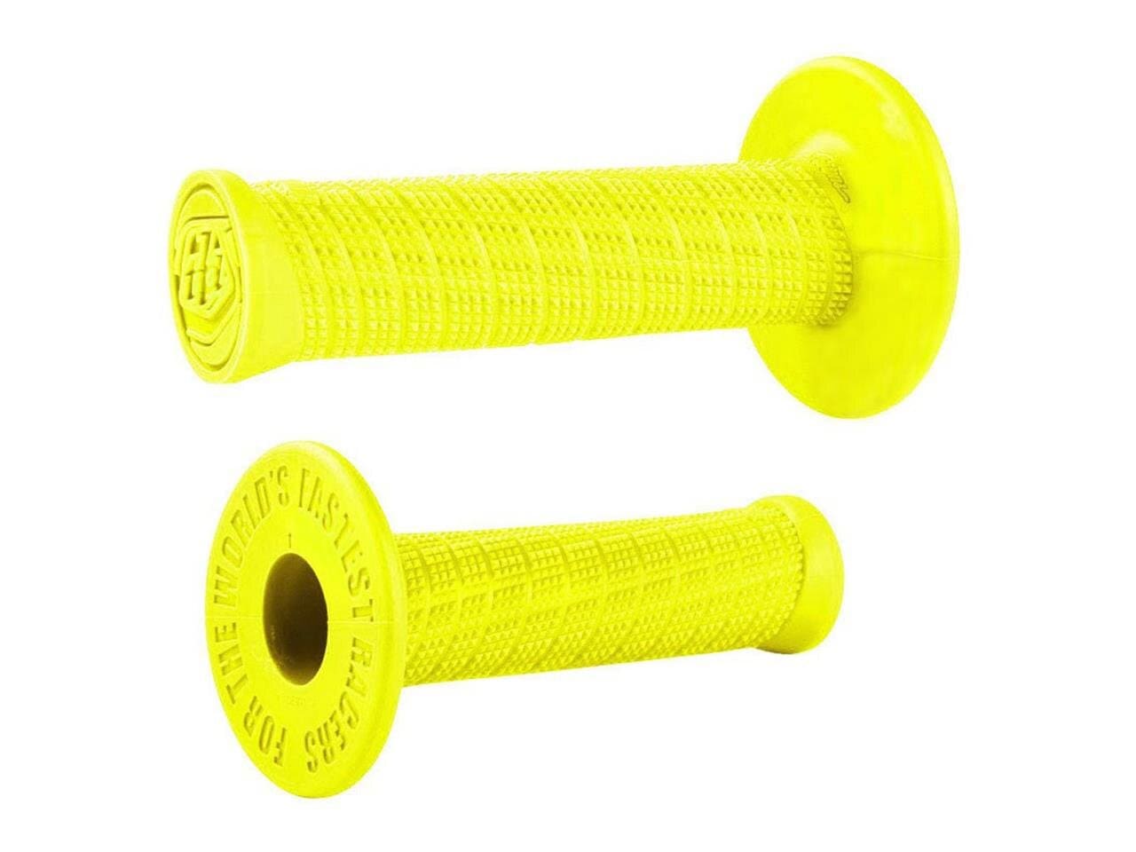 ODI-H00TLY ODI Troy Lee Design Full Diamond Grips Fluorescent Yellow