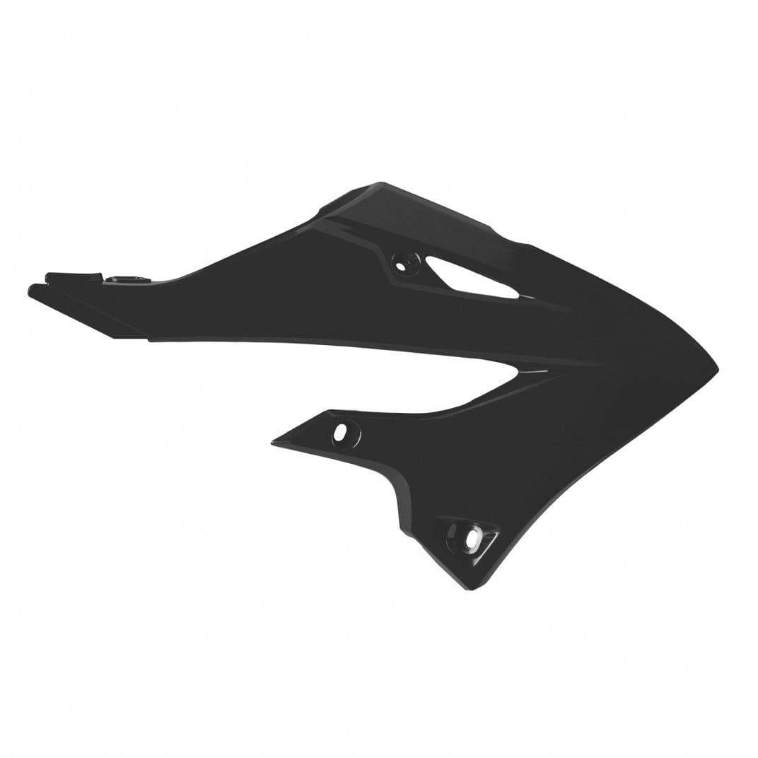 POL-05203430 Polisport Front Side Fairing Black YZ 2022