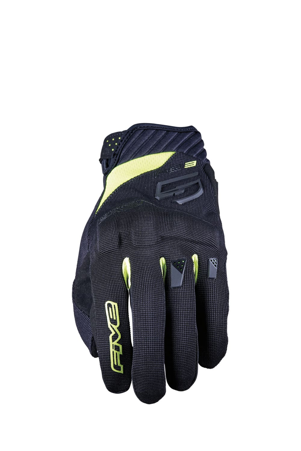 FV0222161611 Street Five RS3 Evo Gloves Black / Fluorescent Yellow