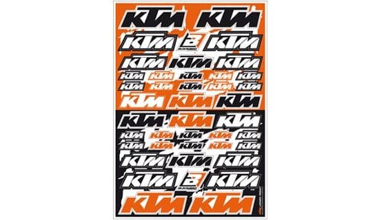 BB-43201775 KTM logo Blackbird sticker set