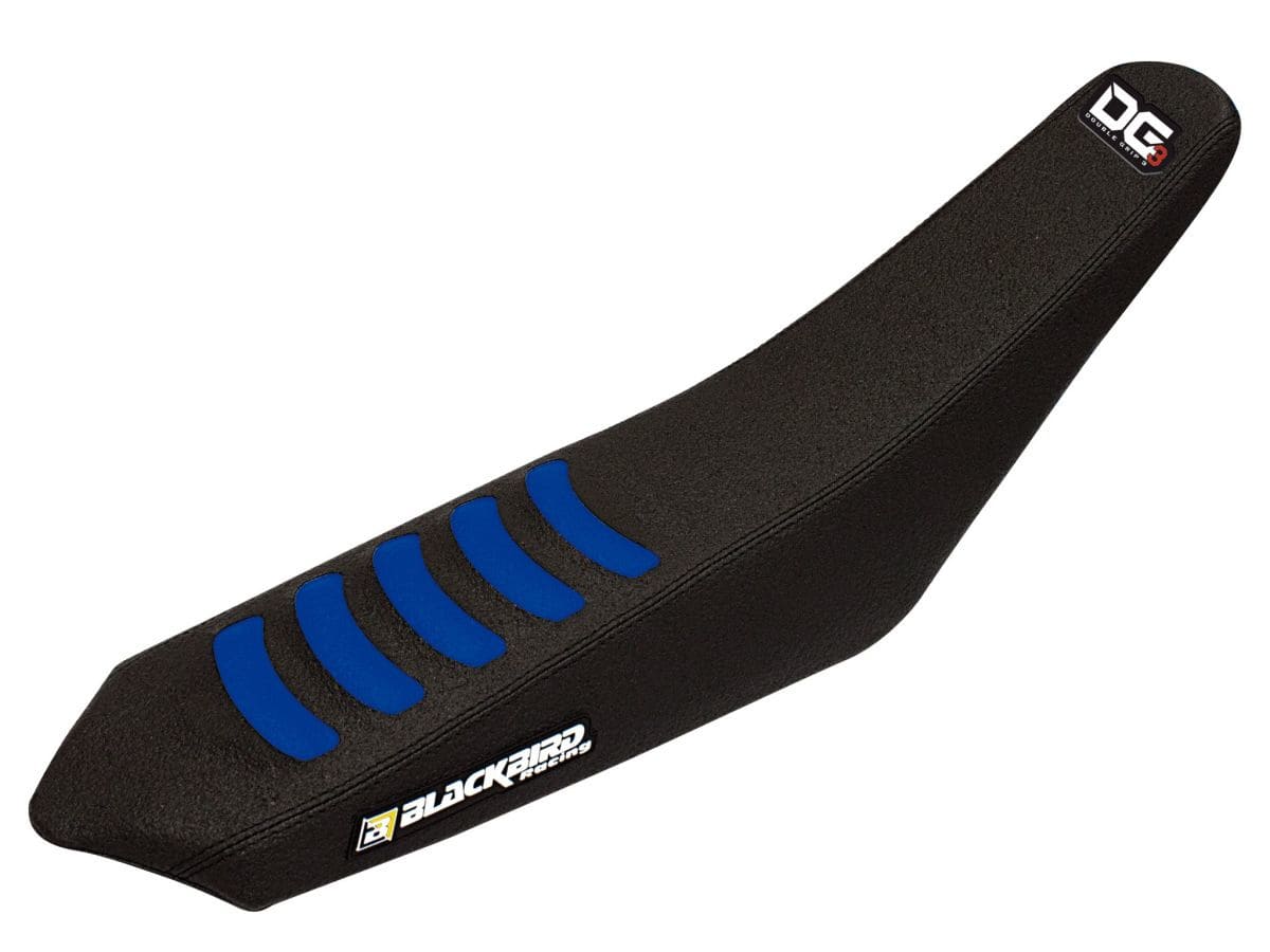 BB-08212535 Coprisella Blackbird Double Grip 3 nero/blu Sherco 2014-2016