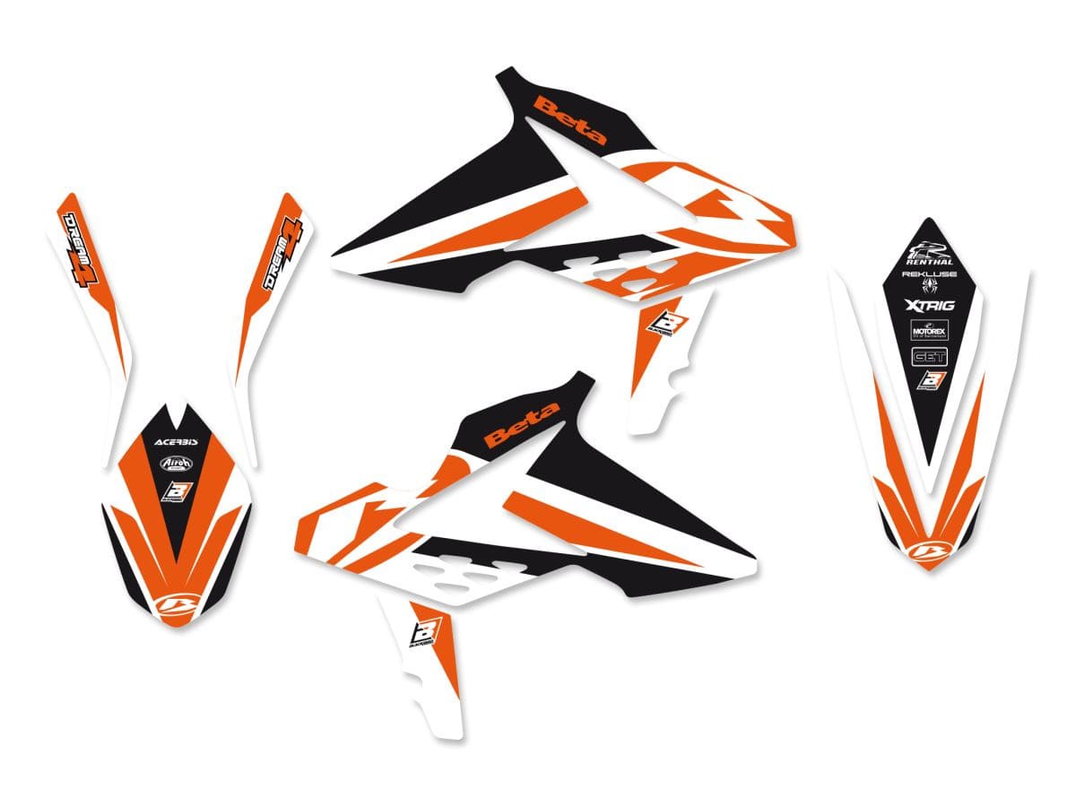 BB-43025665 Fairing deco kit Blackbird Dream 4 Beta RR 2013-2017