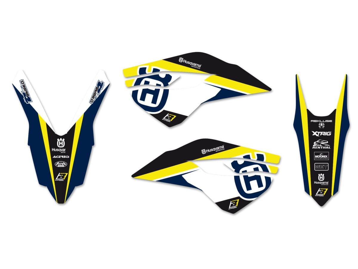 BB-43025684 Blackbird Dream 4 Husqvarna FC / TC 2014-2015 fairing deco kit