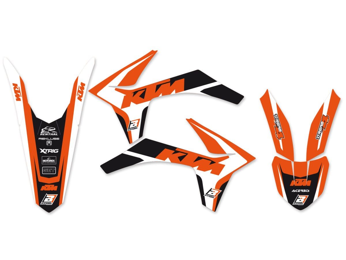 BB-43025715 Blackbird Dream 4 SXF 2011-2012 fairing deco kit