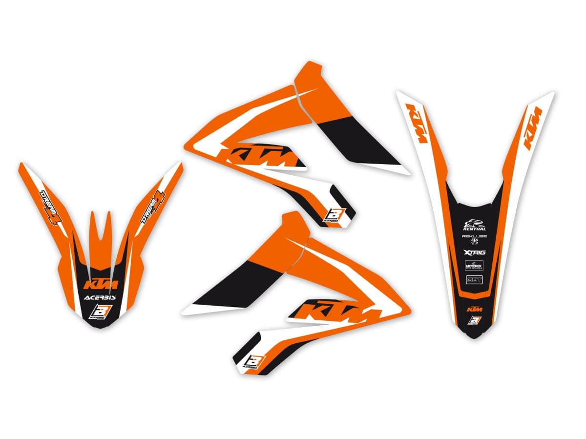 BB-43025719 Blackbird Dream 4 KTM Freeride fairing deco kit