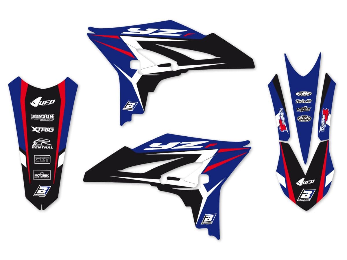 BB-43025736 Blackbird Dream 4 YZF 250 2010-2013 fairing deco kit