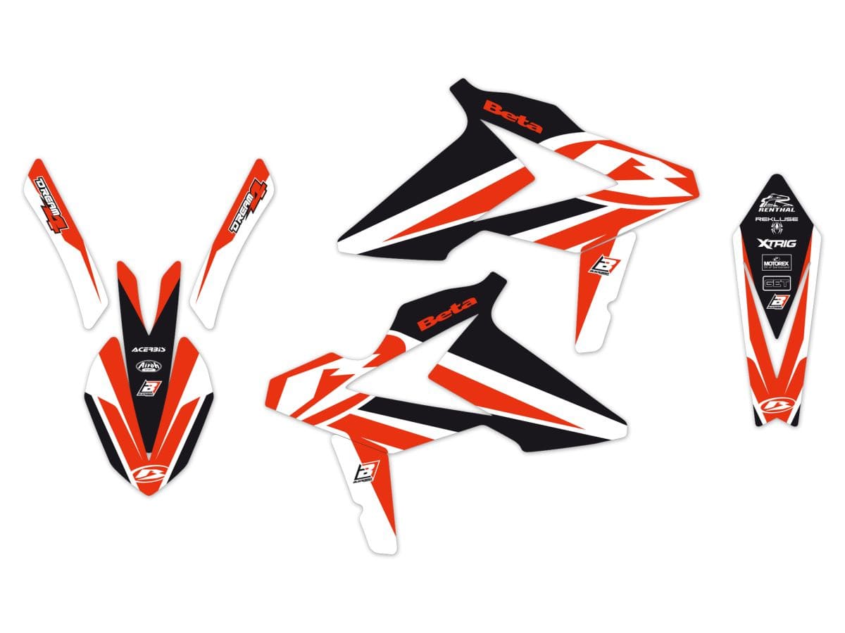 BB-43025757 Fairing deco kit with seat cover Blackbird Beta RR 2018-2019