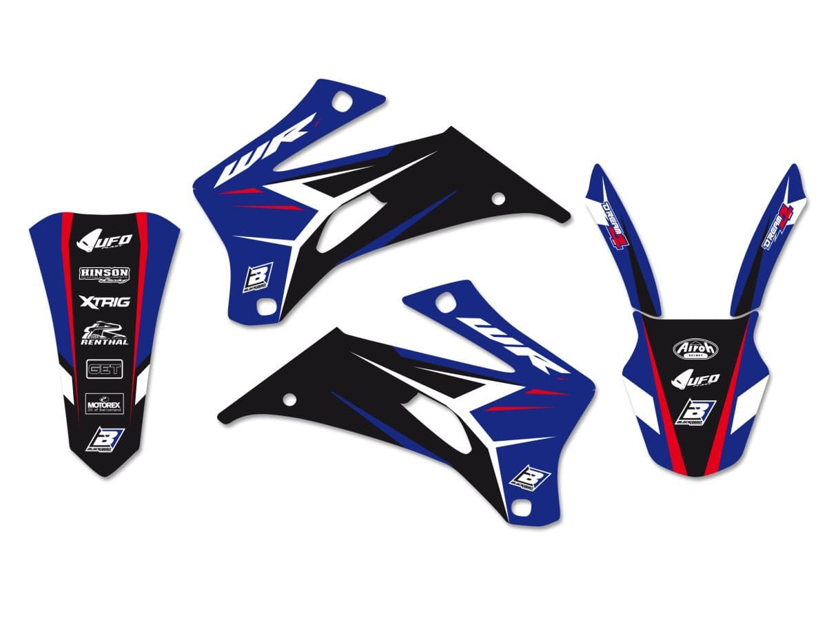 BB-43025799 Fairing deco kit with seat cover Blackbird WRF 250 2007-2014