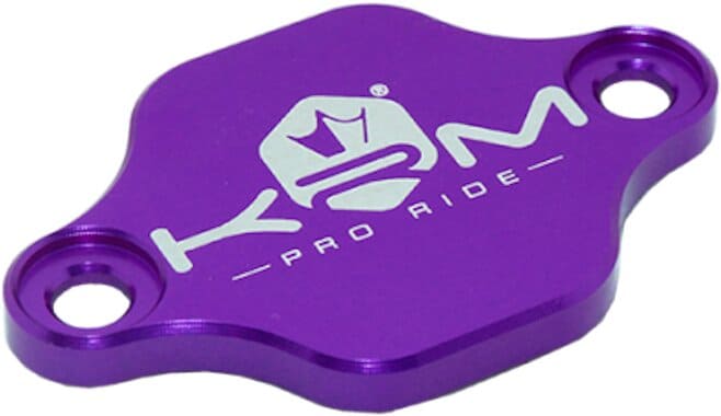 KR358F Oil pump cover KRM purple AM6 / Derbi