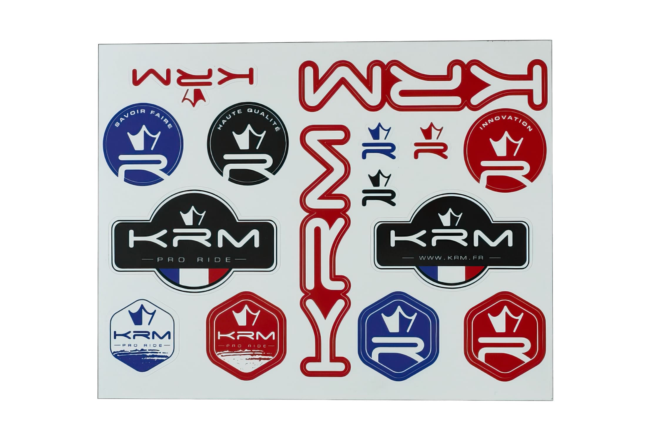 KR297F A4 KRM PRO Ride Sticker Sheet