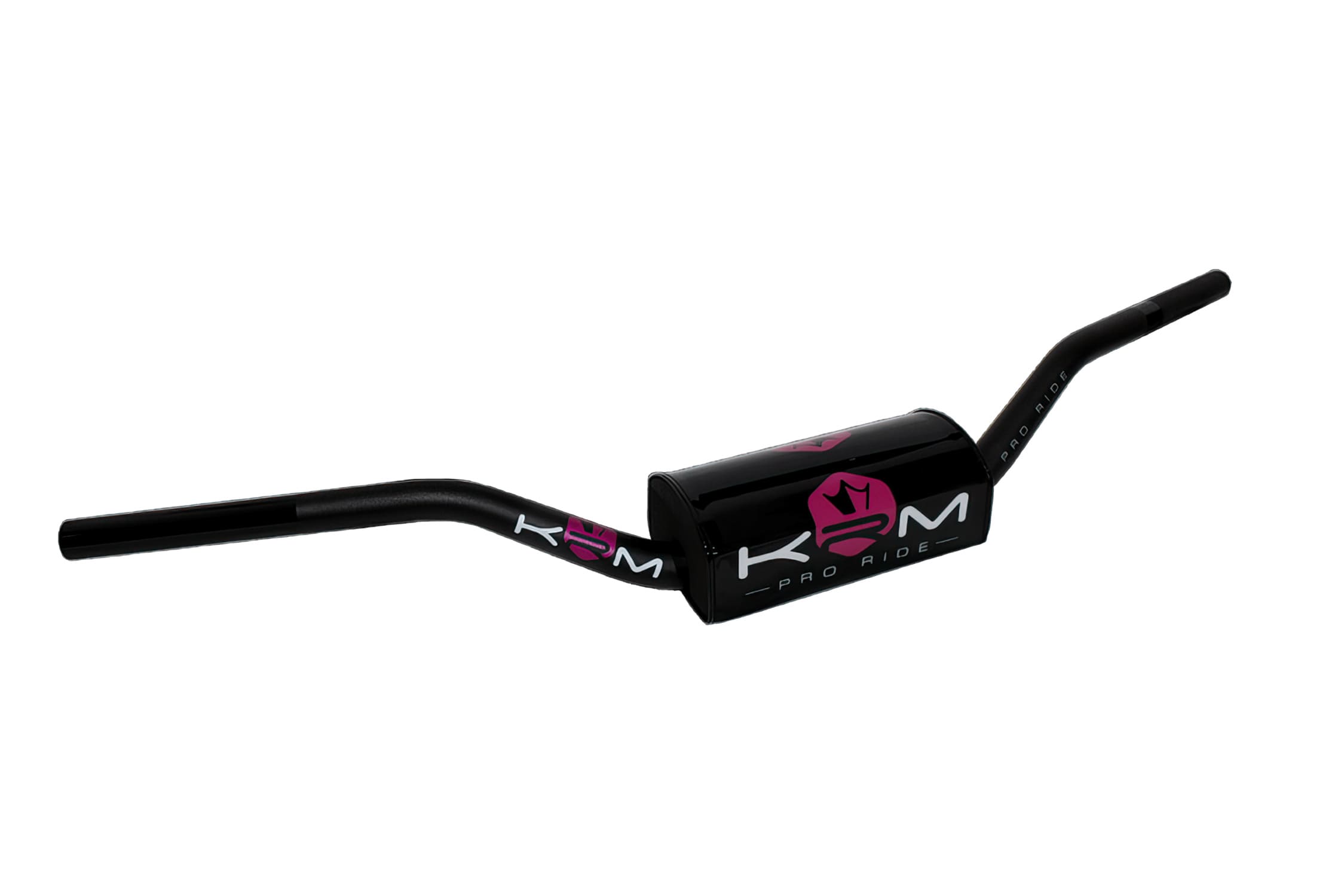 KR313F MX Handlebar 28mm with KRM Pad Black/Pink