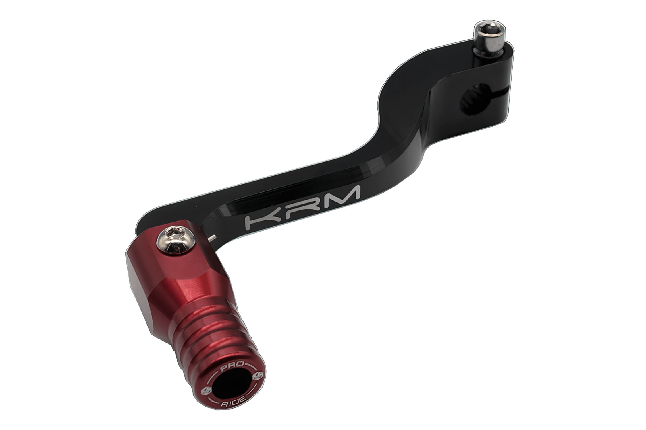 KR326F KRM gear shift pedal black / red Derbi