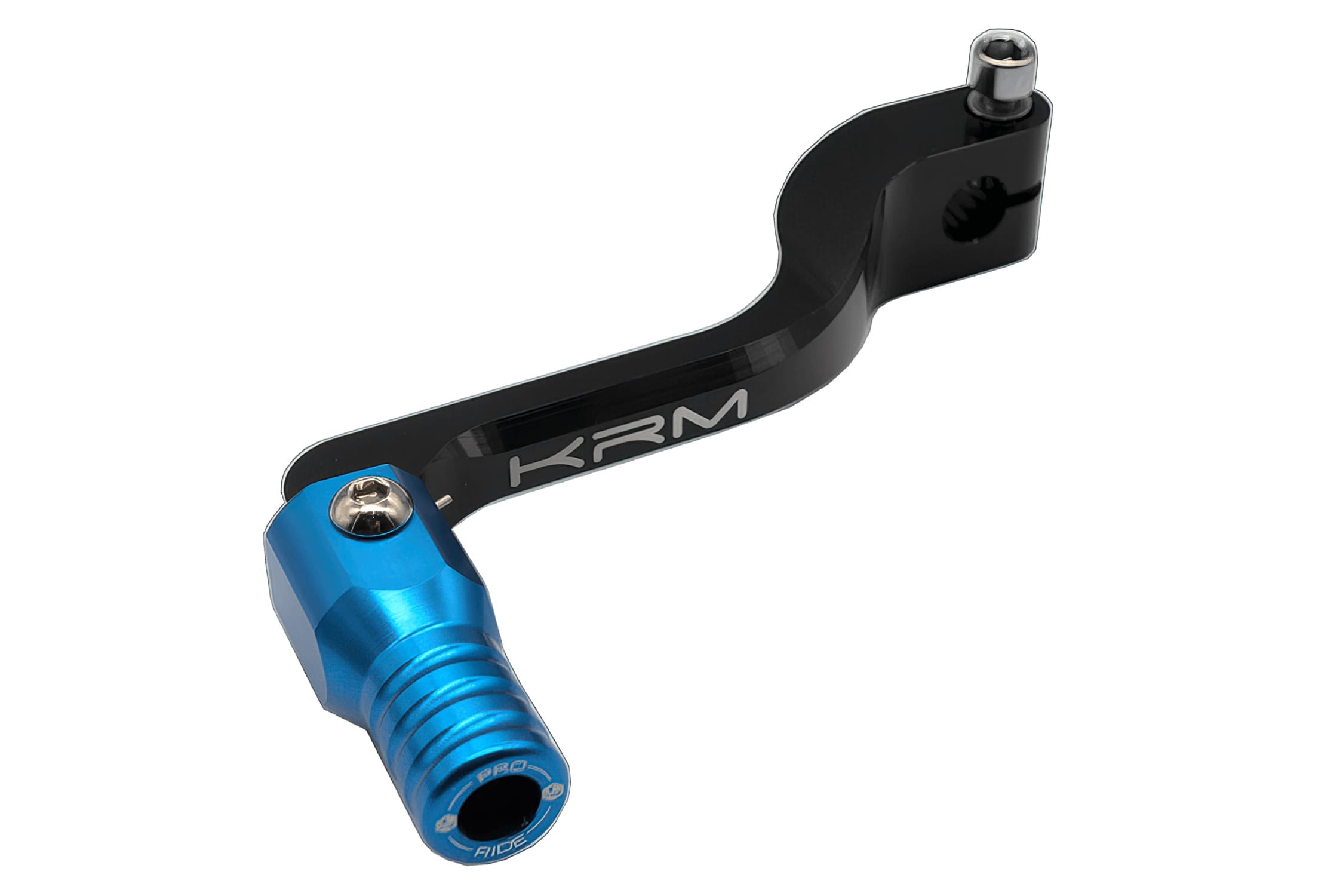 KR327F Pedalina cambio KRM nero / blu Derbi