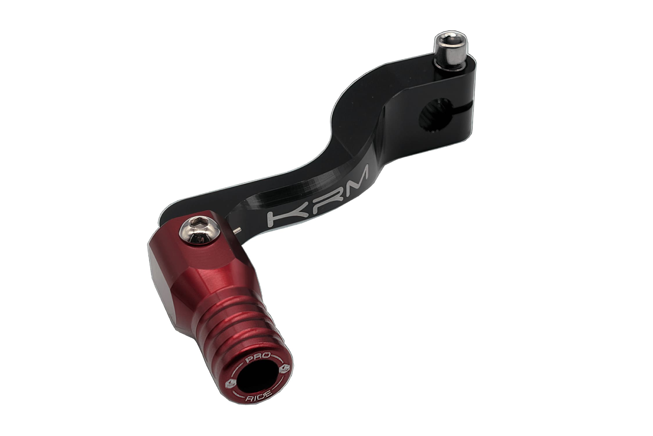 KR332F KRM Gear Shifter Pedal Black/Red Minarelli AM6