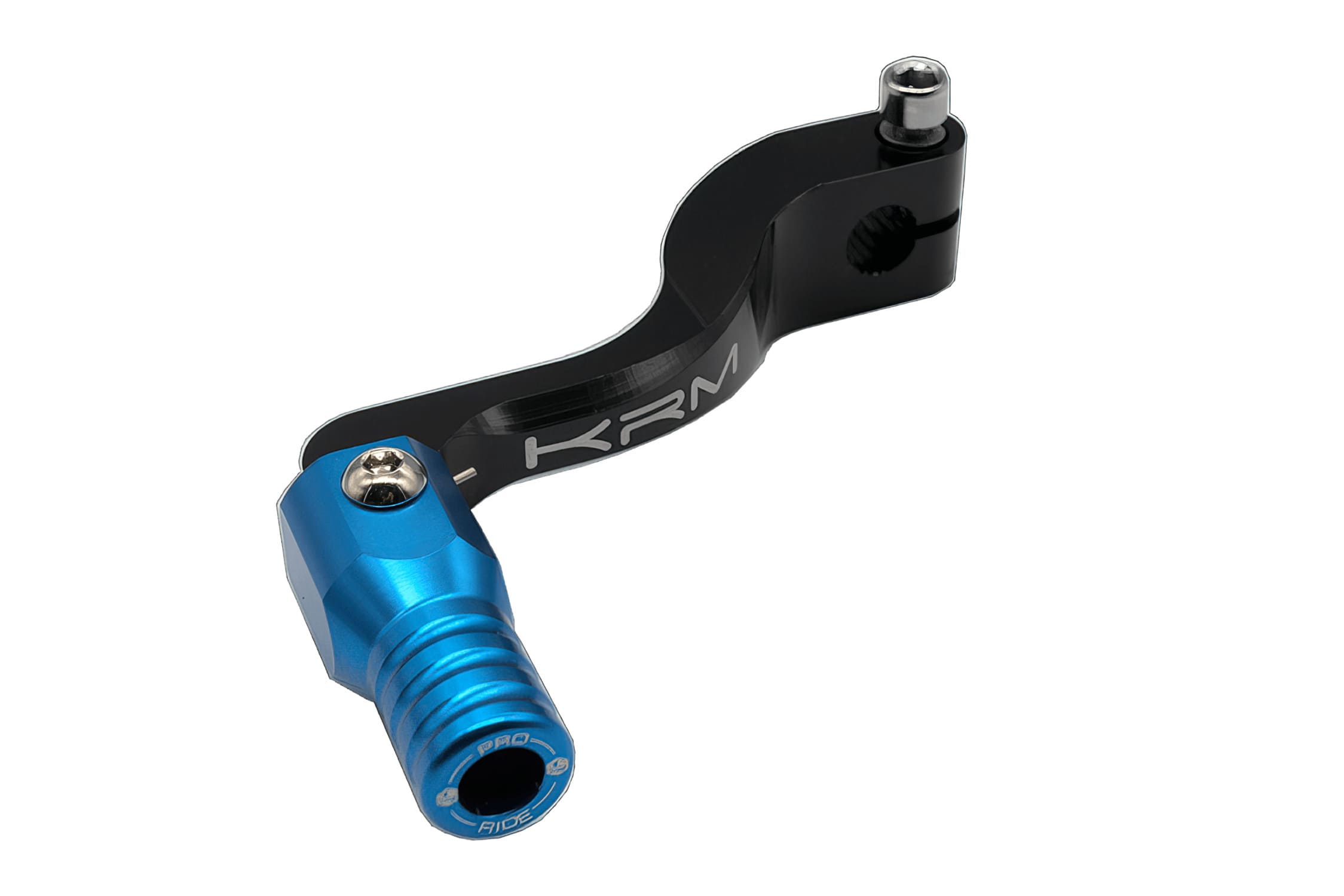 KR333F KRM Gear Shifter Pedal Black / Blue Minarelli AM6