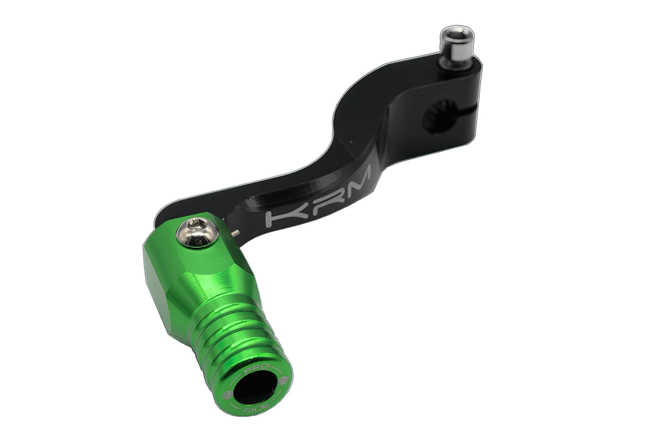 KR336F KRM Gear Shifter Pedal Black / Green Minarelli AM6