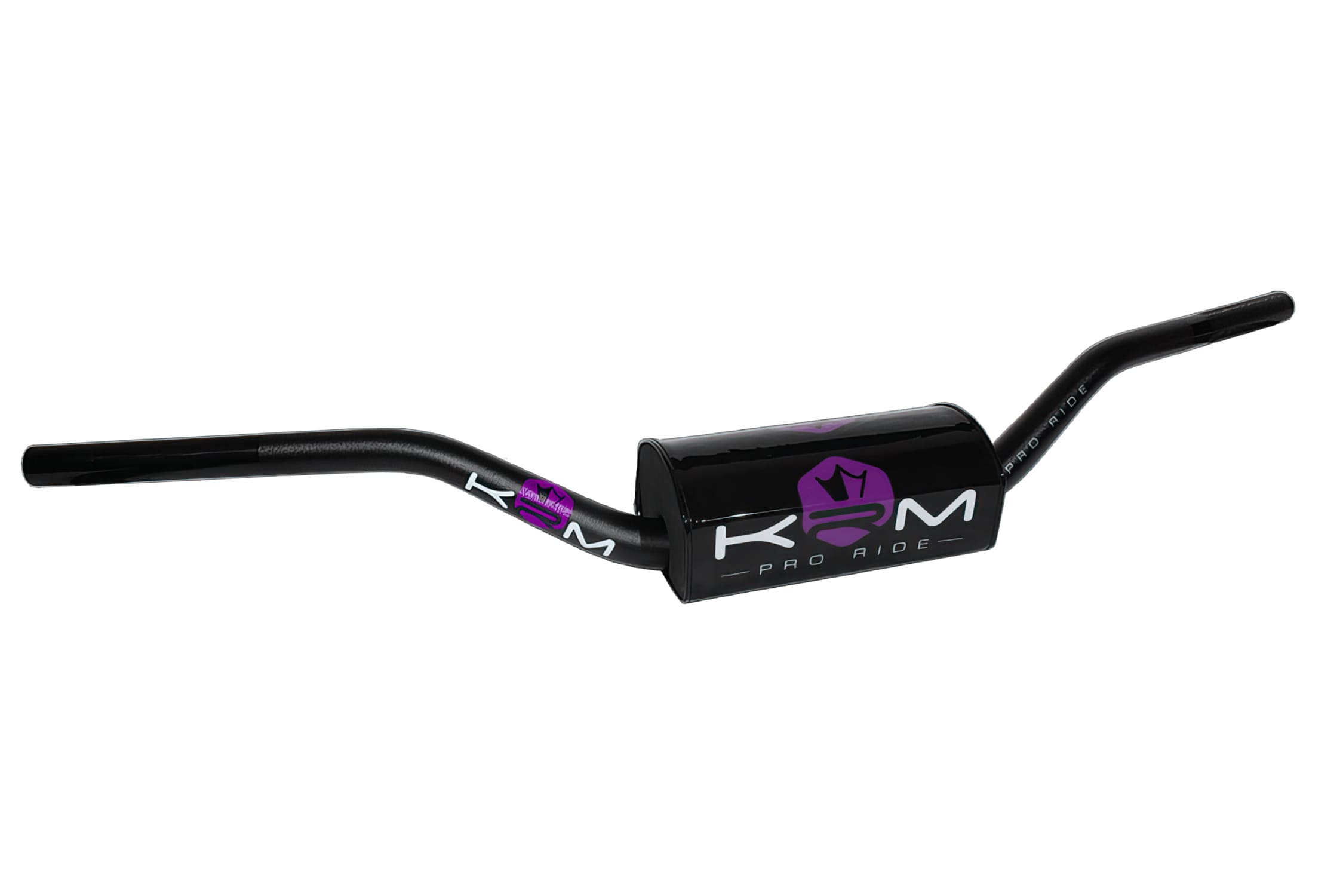 KR561F Manubrio MX 28mm con pad KRM nero / viola