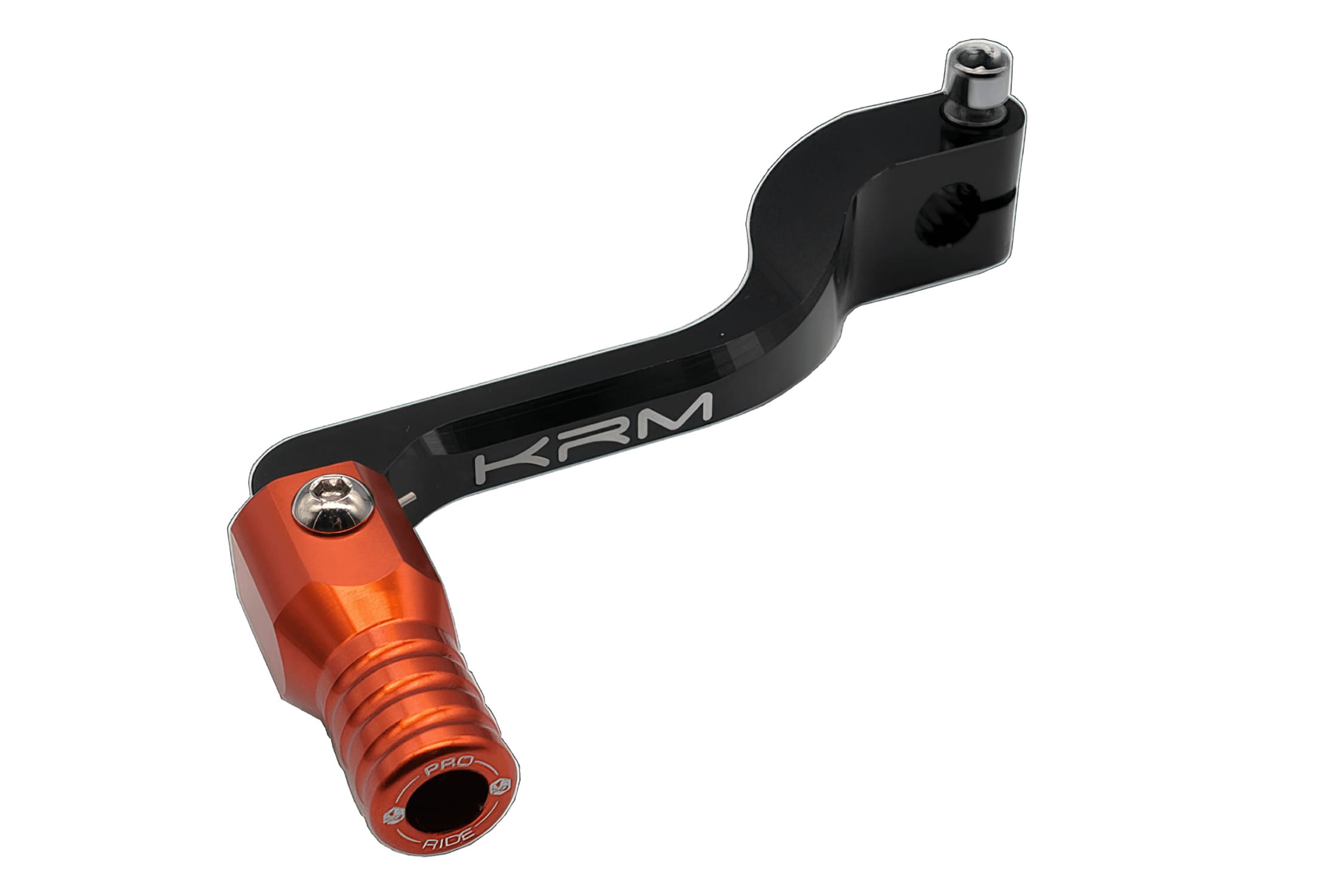 KR576F Pedalina cambio KRM nero / arancione Derbi