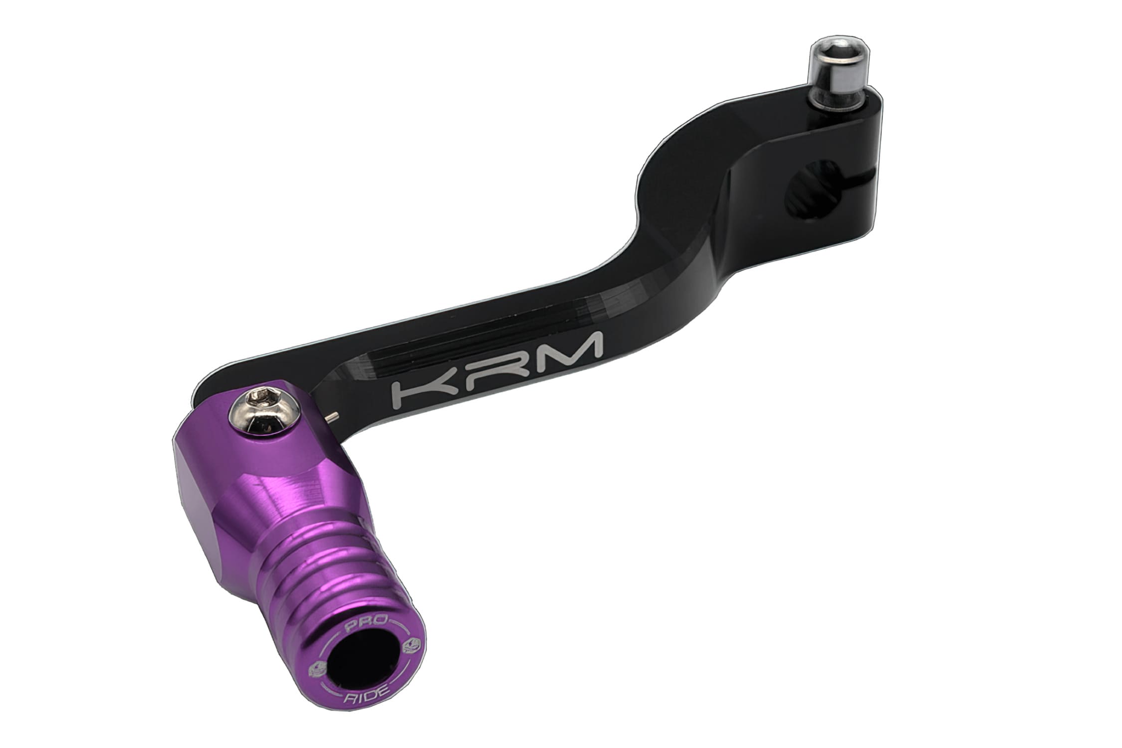 KR577F Pedalina cambio KRM nero / viola Derbi