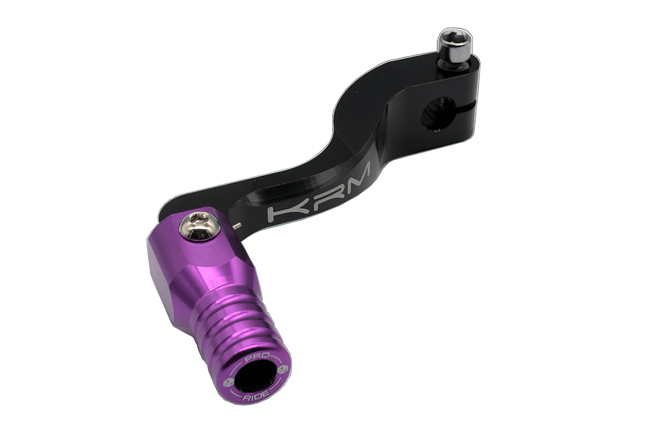 KR580F KRM Gear Shifter Pedal Black/Purple Minarelli AM6