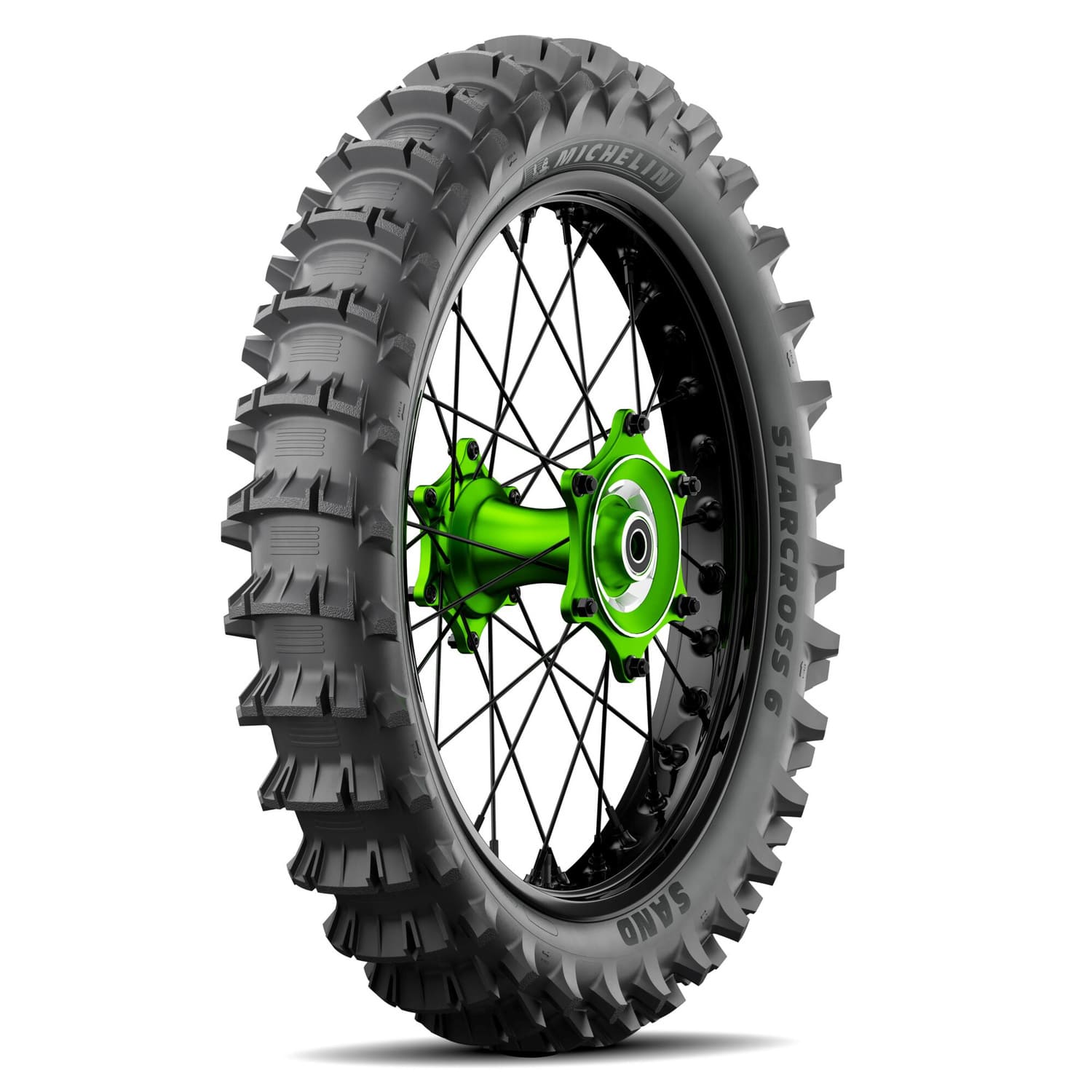 PNEU-MI21333 Pneumatico motocross posteriore 19'' 100/90-19 Michelin Starcross 6 Sand TT 57M (NHS)