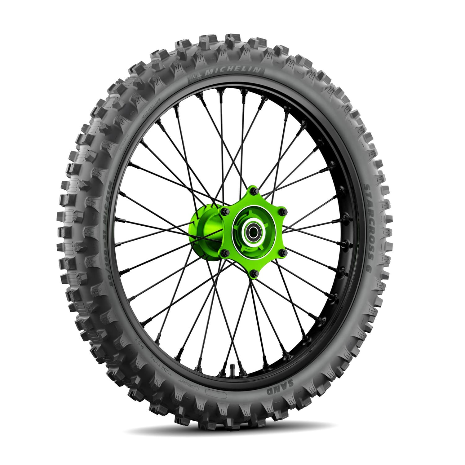 PNEU-MI329081 Pneumatico motocross anteriore 21'' 80/100-21 Michelin Starcross 6 Sand TT 51M (NHS)