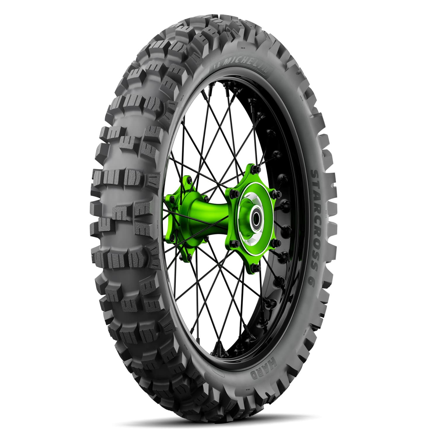 PNEU-MI247344 Pneumatico motocross posteriore 19'' 110/90-19 Michelin Starcross 6 Hard TT 62M (NHS)