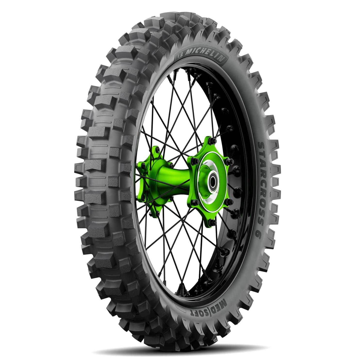 PNEU-MI466282 Pneumatico motocross posteriore 18'' 110/100-18 Michelin Starcross 6 Medium Soft TT 64M (NHS)