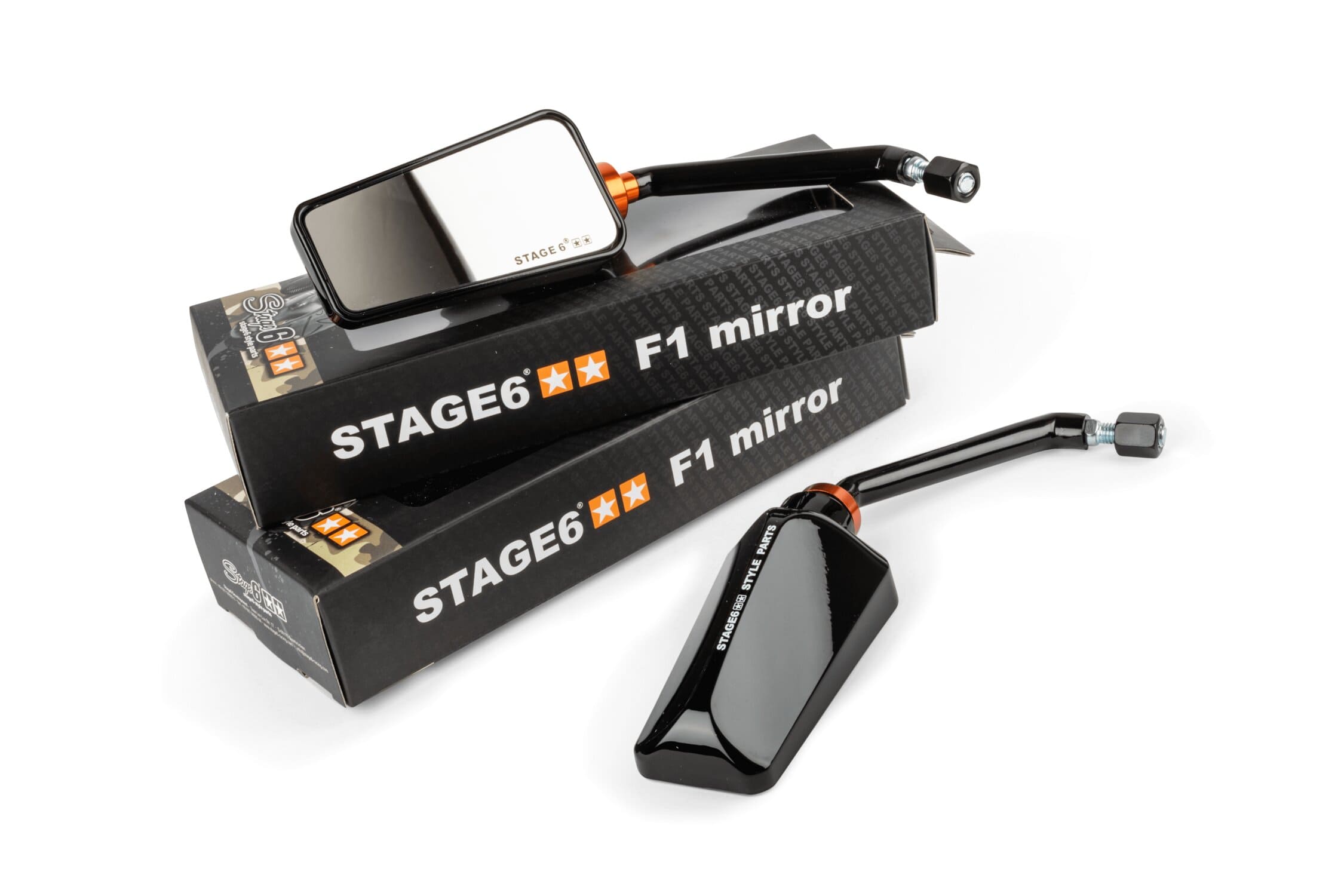 S6-SSP630/PACK-BK F1 Stage6 mirror set black