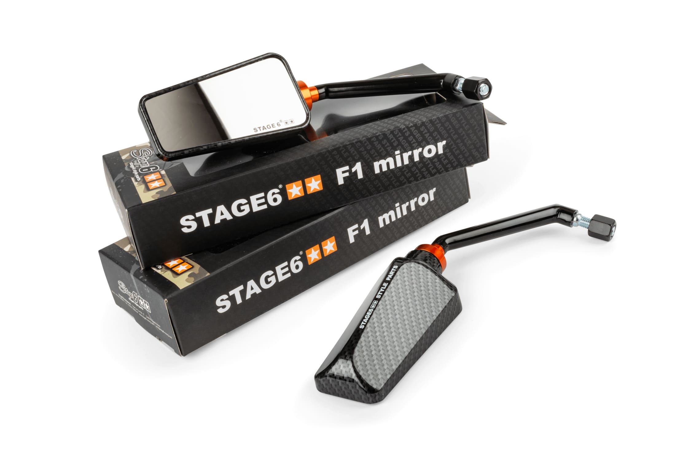 S6-SSP630/PACK-CA Stage6 F1 Mirror Set Carbon