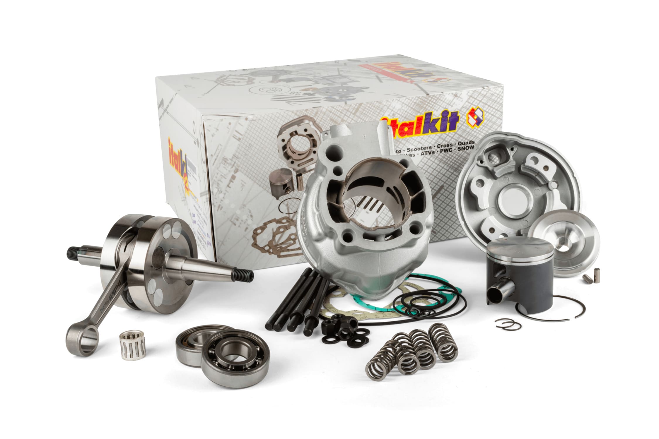 IKK44952G14 Cylinder Kit + Crankshaft Tuning Kit Italkit 94cc Minarelli AM6