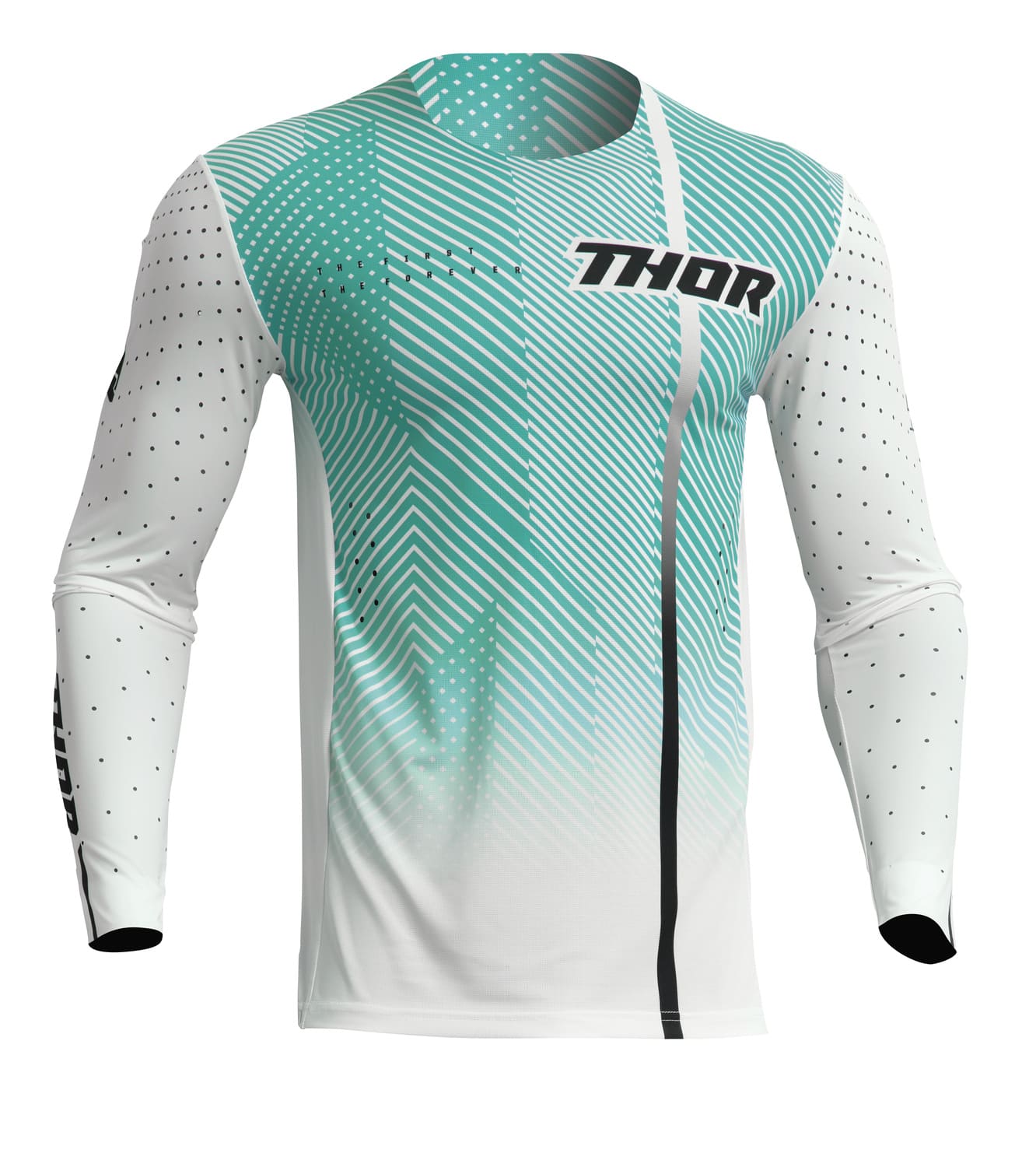 TH29107036 Maglia cross Thor Prime Tech nero / bianco 2X