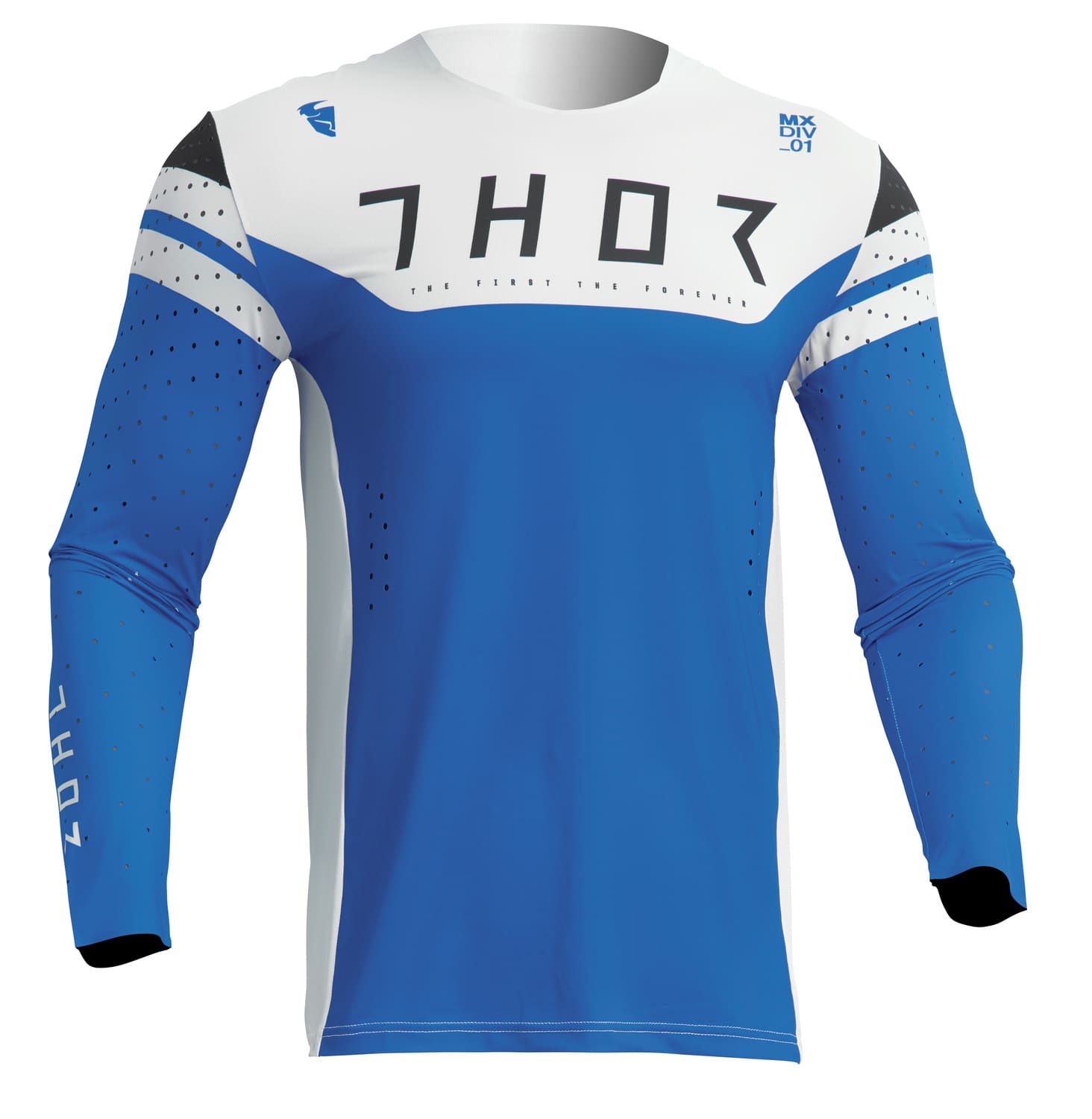 TH29107026 Maglia cross Thor Prime Rival blu / bianco 2X