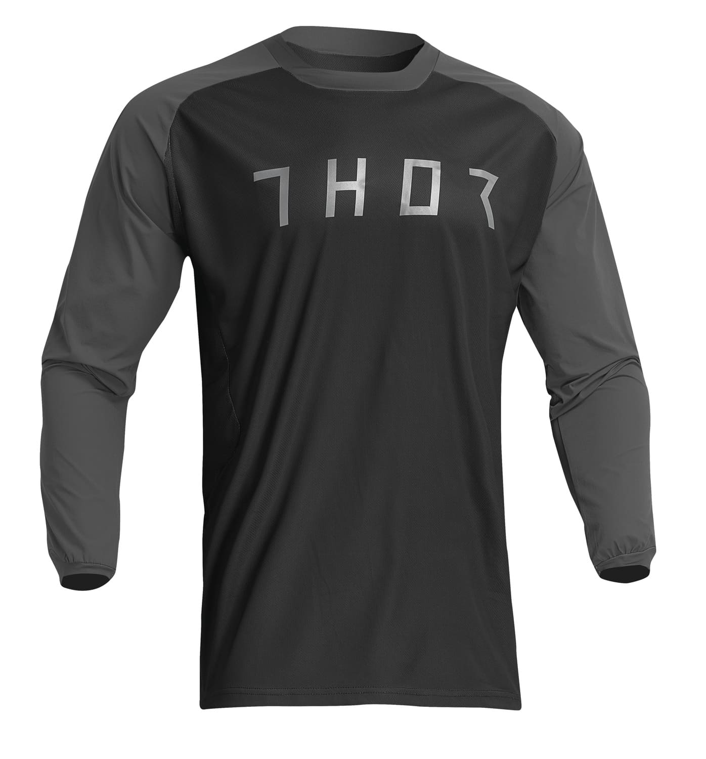 TH29107165 Thor Terrain cross jersey black / anthracite 3X