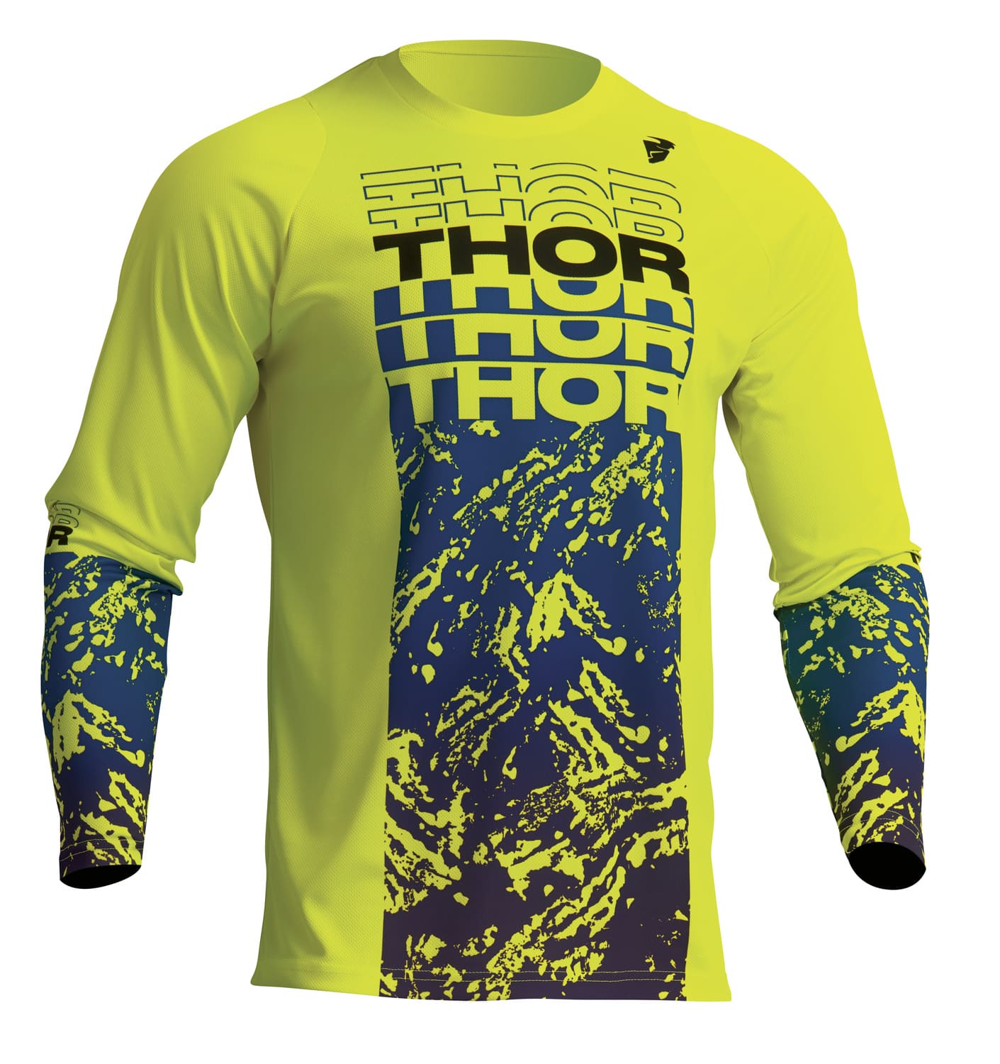 TH29107066 Thor Sector Atlas Acid cross jersey / blue 4X