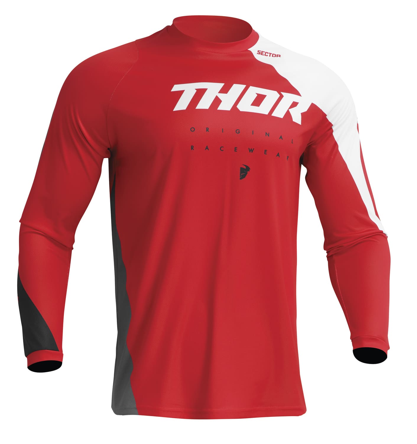 TH29107159 Maglia cross Thor Sector Edge rosso / bianco 4X